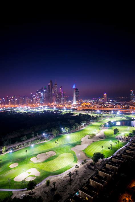 Emirates Golf Club, Night Golf | Dubai, UAE Golf Course