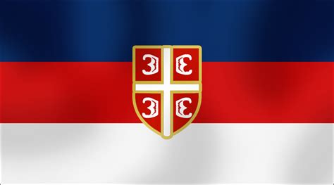 Alt. Serbian flag by AY-Deezy on DeviantArt