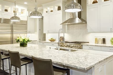 25 White Granite Countertop Colors for Kitchen - Homenish