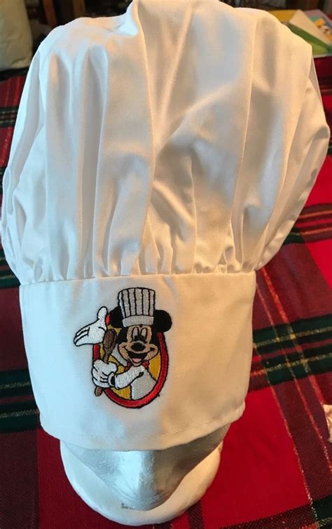 Disney Parks Mickey Mouse Chef Hat Gourmet Cooking Kitchen Barbecue New #DisneyParks | Chefs hat ...