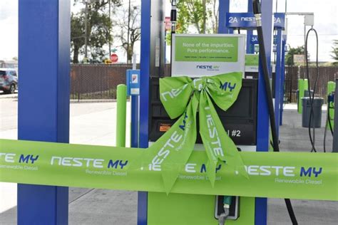 Neste opens new renewable diesel fueling stations in Southern ...