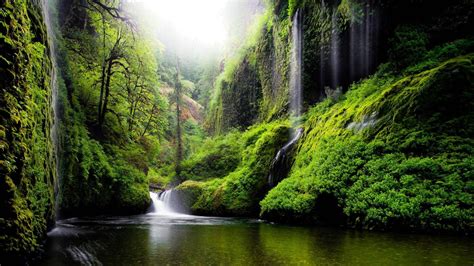 🔥 Download 4k Laptop Waterfalls Landscape Wallpaper by @margaretg18 | Nature 4k Laptop ...