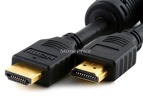 Monoprice Select Series High Speed HDMI Cable - 4K@60Hz HDR 18Gbps YCbCr 4:4:4 28AWG, 6ft, Black ...