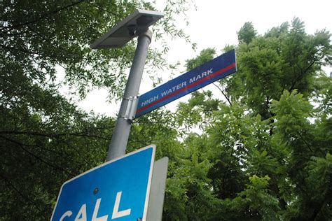 High Water Mark Sign Unveiled at Pony Pasture | Richmond