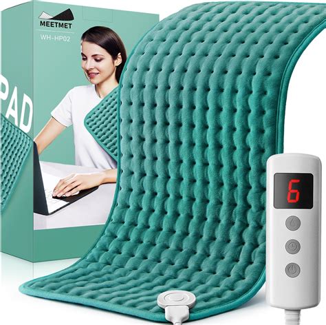 Amazon.com: Heating Pad for Back Pain Relief & Cramps, Heating Pads for Period Cramps with Auto ...