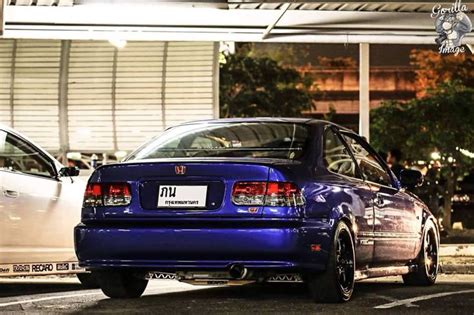 Blue si | Honda civic, Honda civic coupe, Honda vtec