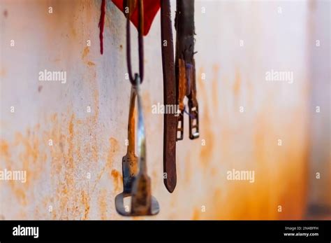 Parts of a horse saddle Stock Photo - Alamy