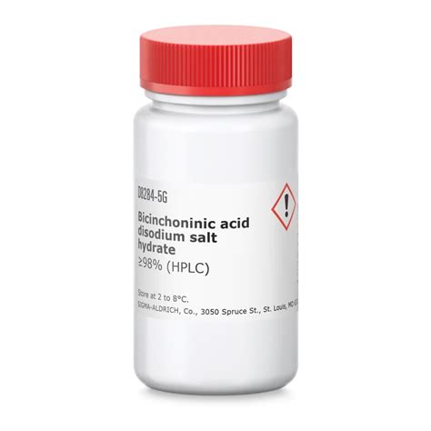 Sigma Aldrich D8284 Bicinchoninic acid disodium salt hydrate 10 gr