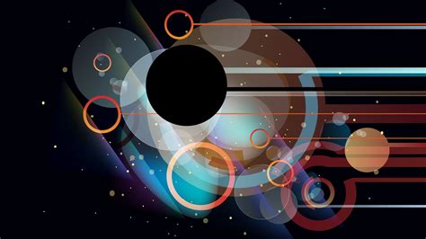 Circle Lines Geometric Vector Art Shapes HD Geometric Wallpapers | HD ...