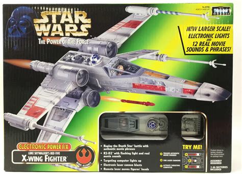 Lot - Kenner Star Wars Ep.1 Large Scale X-Wing Fighter