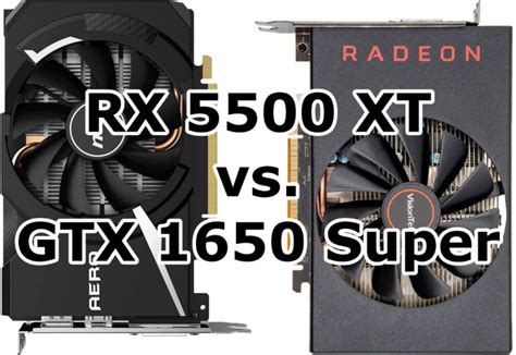 RX 5500 XT vs. GTX 1650 Super - Logical Increments Blog