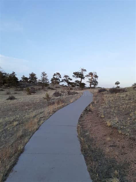 Hiking at Curt Gowdy State Park Katies Trail Cheyenne, Wyoming Stock Photo - Image of rock, tree ...