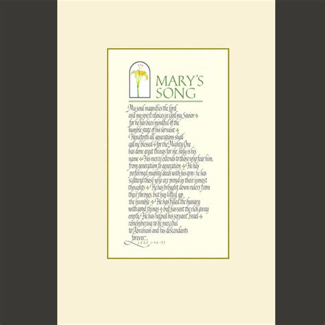 Mary’s Song — Michael Podesta Graphic Design