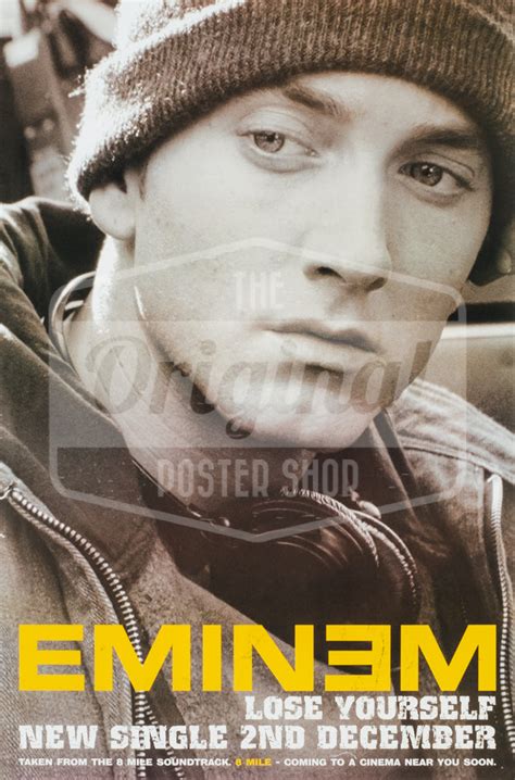 Eminem - poster - Lose Yourself - Original – Original Poster Shop