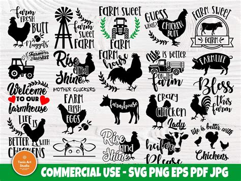 Farm SVG bundle | Farmhouse quotes svg | Farm svg | Farm life svg | Fa ...