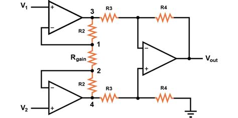 Instrumentation Amplifier Gain Calculator - Engineering Calculators & Tools