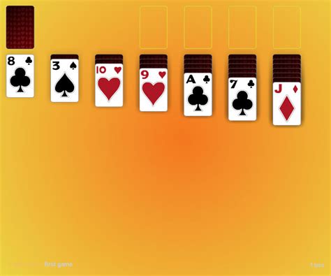 Three Card Three Pass Klondike Solitaire screenshot - X 64-bit Download