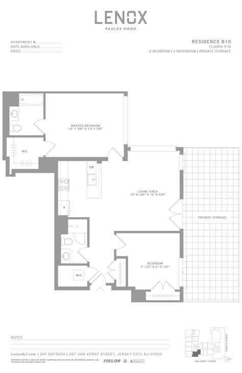 Lenox Terrace Floor Plans - floorplans.click