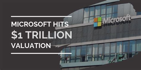 Microsoft hits $1 trillion valuation | Nigel Frank