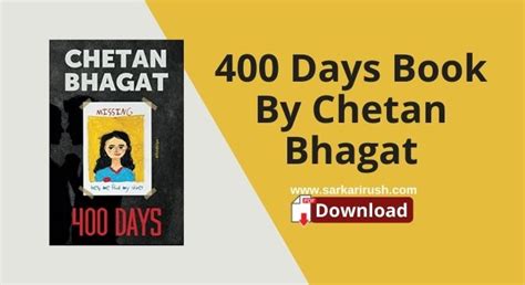 [Download] Chetan Bhagat 400 Days PDF Download