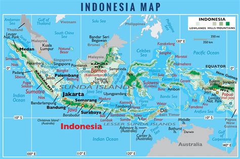 Indonesia Map- Map of Indonesia- Indonesia Travel Map