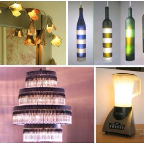 Recycled lamps | Recycled lamp, Lamp, Recycling