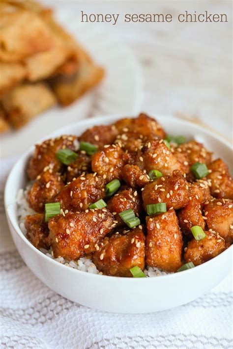 Honey Sesame Chicken recipe