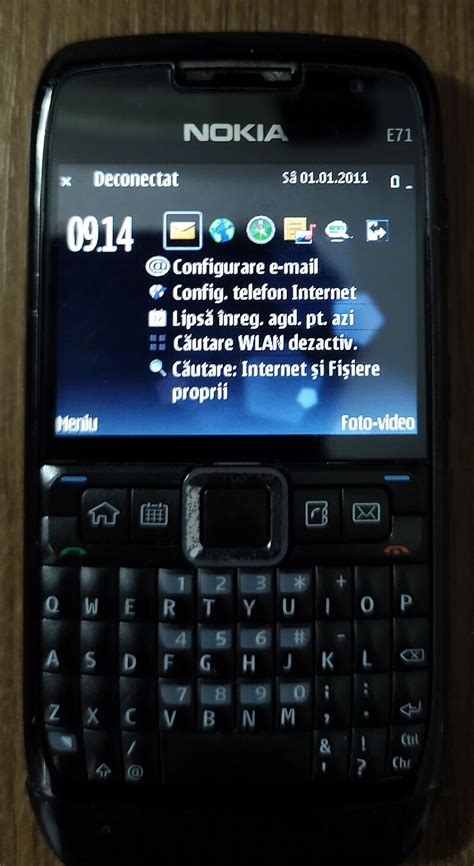 Nokia E71 - Legacy Portable Computing Wiki