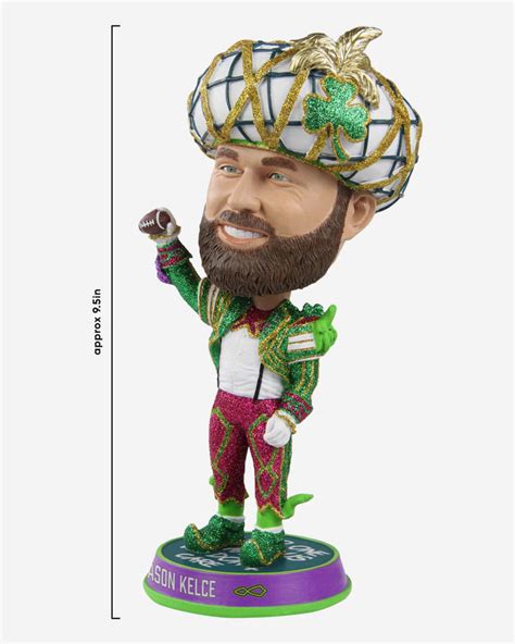 Jason Kelce Mummer Suit Bighead Bobblehead FOCO