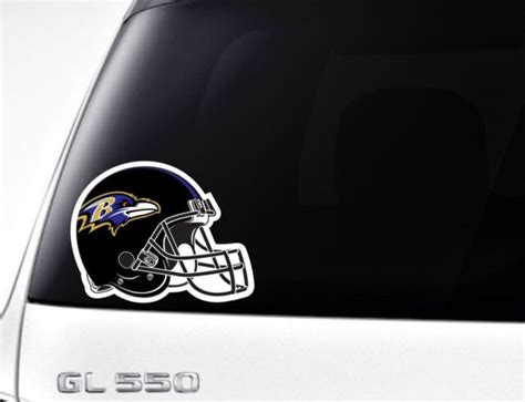 Baltimore Ravens Helmet Decal ~ Car / Truck Vinyl Sticker - Wall ...