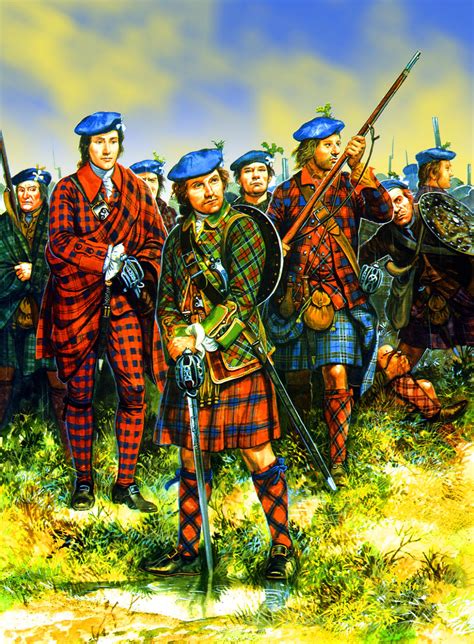 Lord Ogilvy's Clan Regiment, Jacobite Rebellion | Scotland history, Celtic warriors, Osprey books