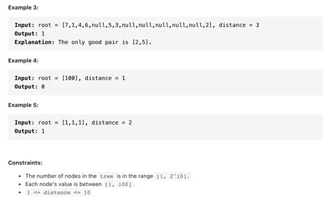 1530. Number of Good Leaf Nodes Pairs – Kickstart Coding