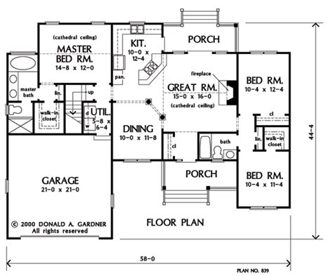 House Plans Don Gardner - housenm