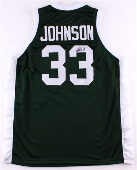 Magic Johnson Signed Michigan State Spartans Jersey (JSA COA ...