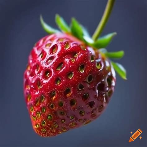 Realistic image of strawberries on Craiyon