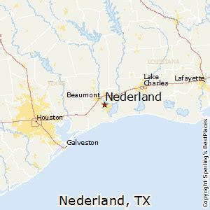 Map Of Nederland Texas - Draw A Topographic Map