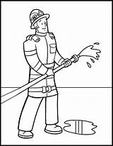 Firefighter Coloring Pages For Preschoolers At GetColoringscom  Free sketch template