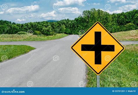 Crossroads Sign stock image. Image of outdoor, decision - 33701201