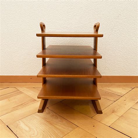 PPs Vintage Design | Vintage Swiss wood newspaper rack