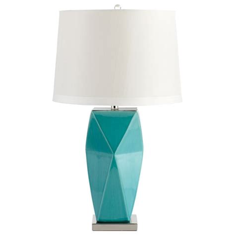 Hoku Table Lamp | Table lamp, Turquoise lamp, Ceramic table lamps