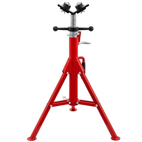 Vevor Jack Stand with 4-Ball Transfer V-Head and Folding Legs 2500LB ...