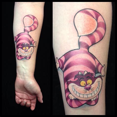 Pin by Maria Lemus on Tattoos | Cheshire cat tattoo, Disney sleeve ...