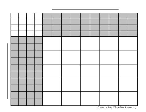 Printable Basketball Squares Sheets