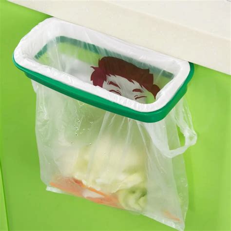 1pcs garbage bag holder Hanging Kitchen Cupboard Cabinet Tailgate Stand ...