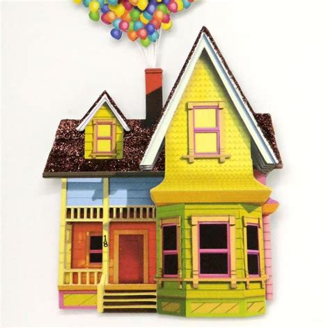 Up House With Balloons Printable Template