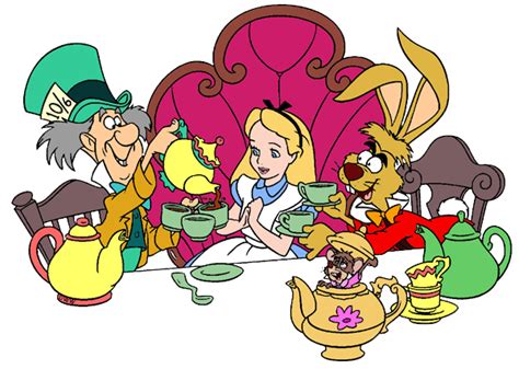 Mad Hatter Tea Party Clipart | Free download on ClipArtMag