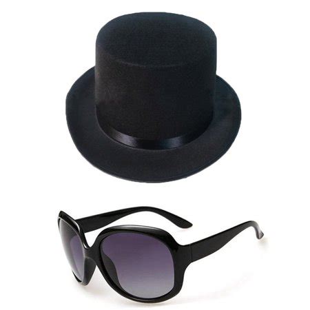 Cosplay Ghana Dancing Pallbearers Coffin Dance Black Cap Glasses Funeral Dancing Team Display ...