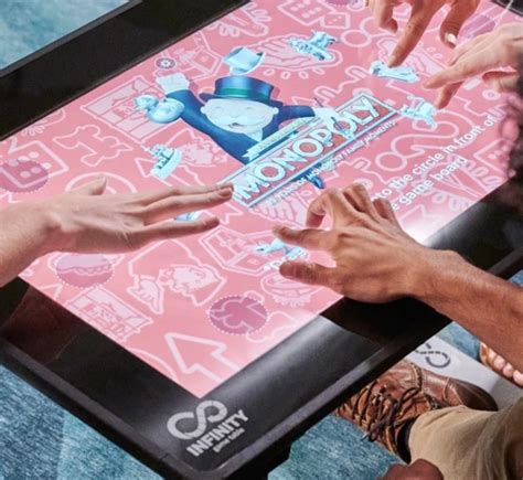 Arcade1Up Infinity Game Table features a high-resolution touchscreen ...