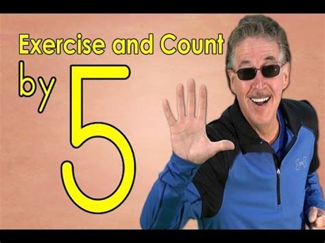 Count by 5 | Exercise and Count By 5 | Count to 100 | Counting Songs | Educational Songs ...