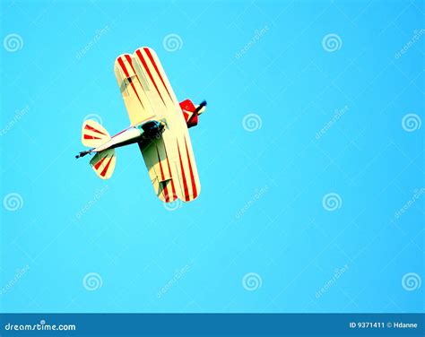 Stunt Pilot Plane stock image. Image of thrill, sport - 9371411